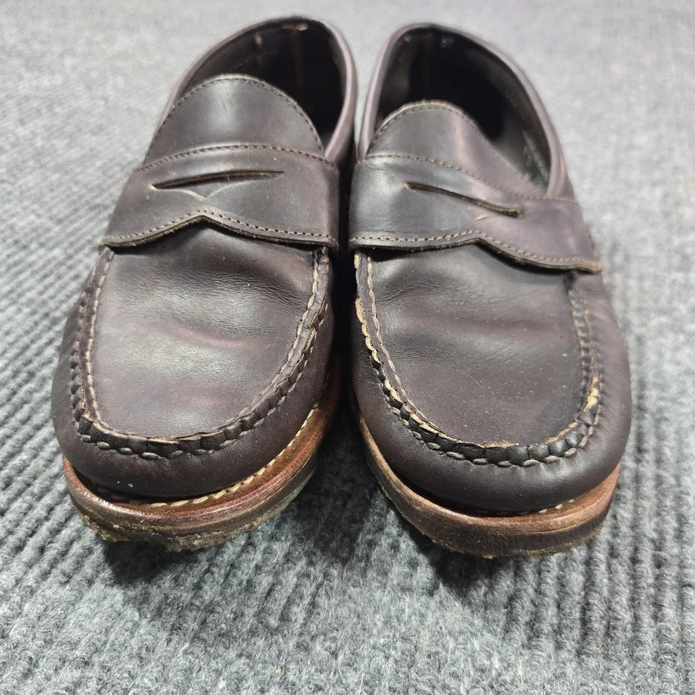 Bills Khakis X Rancourt Driving Shoes Mens 9 D Brown Leather Lactae Hevea USA